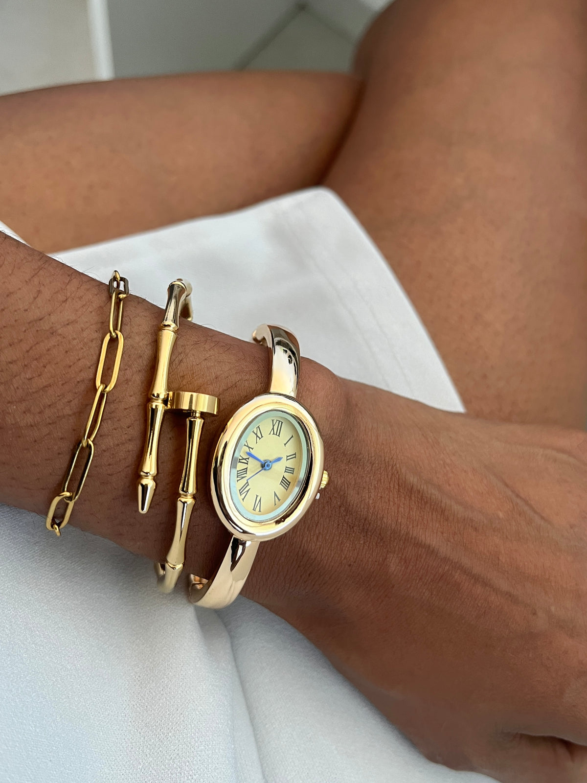 Bamboo Nail Bracelet