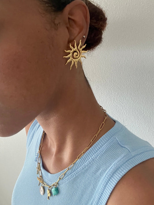 Del sol studs - Dolché JewelryDolché Jewelry