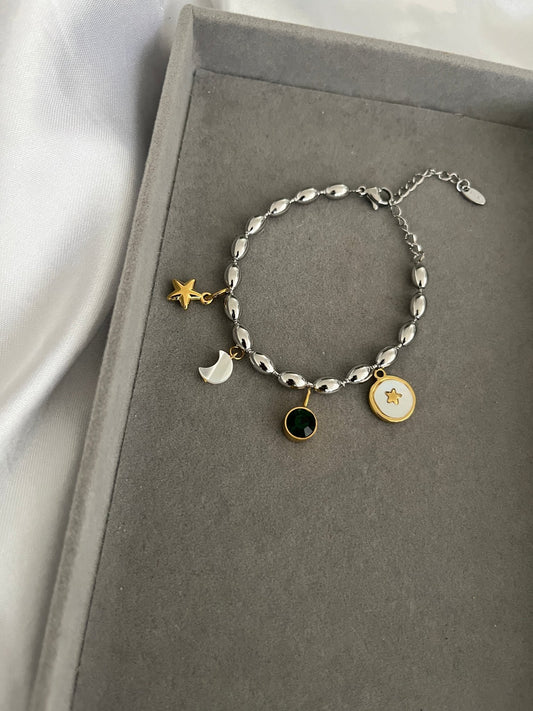 Oval silver bracelet - Dolché JewelryDolché Jewelry