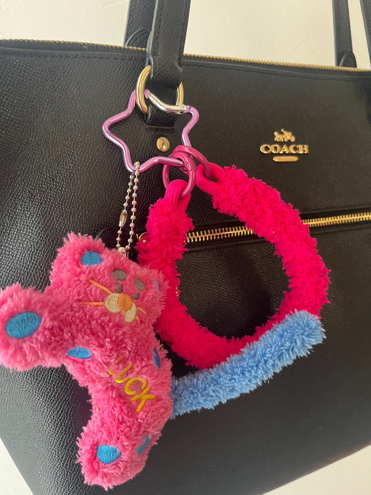 Pink kitty bag charm - Dolché JewelryAccessoriesDolché Jewelry
