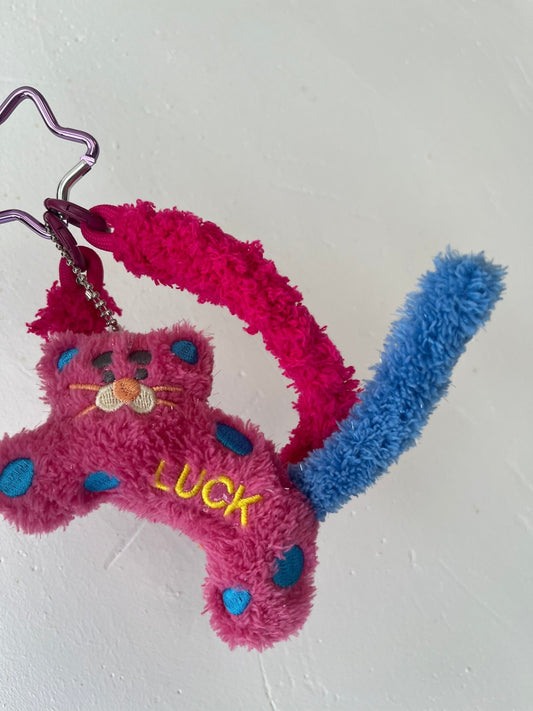 Pink kitty bag charm - Dolché JewelryAccessoriesDolché Jewelry