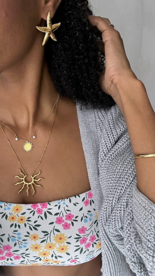 Sea star earrings - Dolché JewelryDolché Jewelry