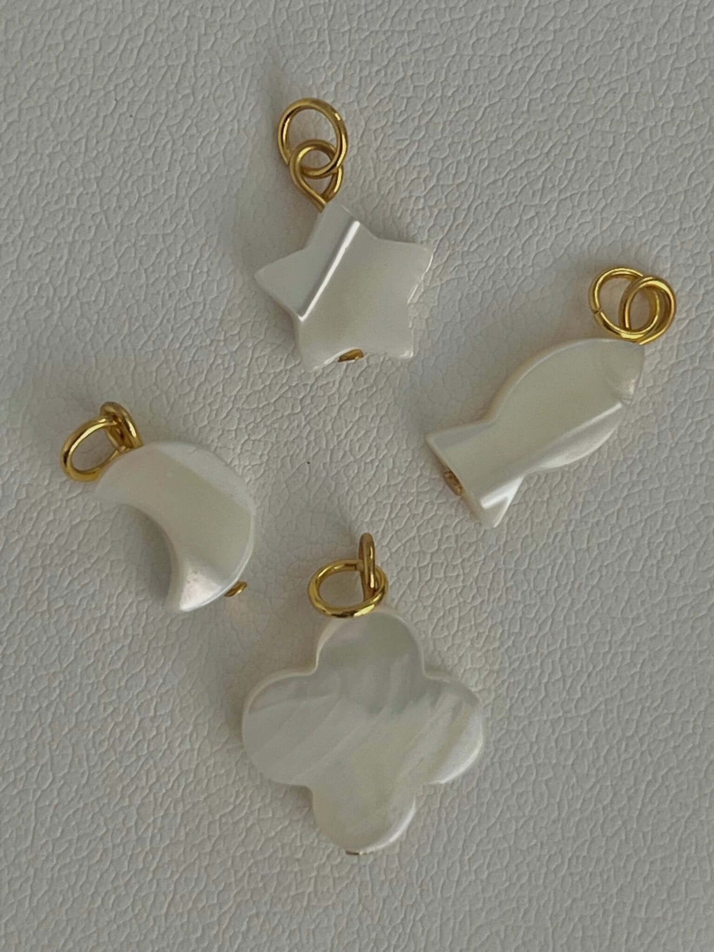 White charms - Dolché Jewelry