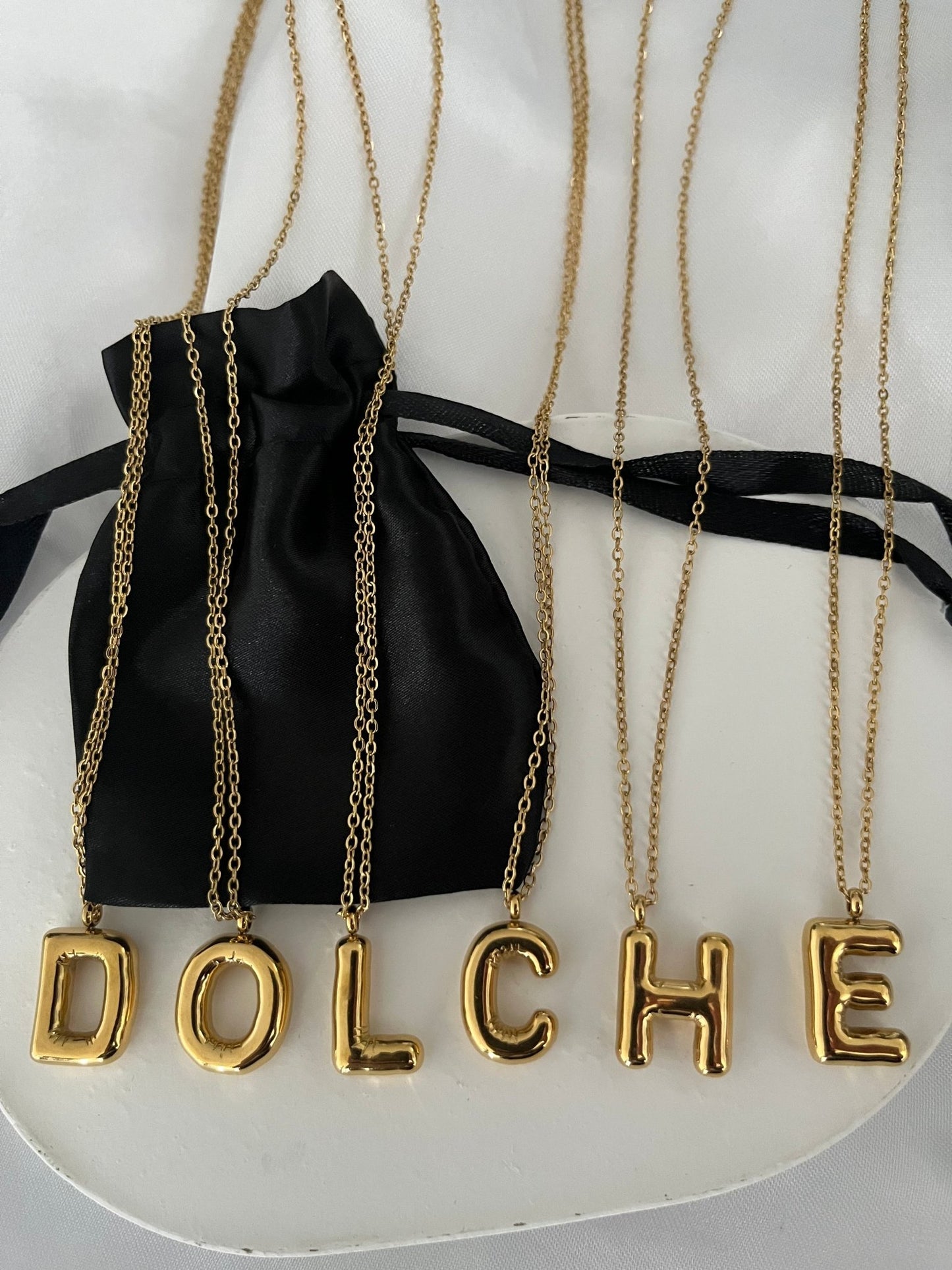Your letter necklace - Dolché Jewelry