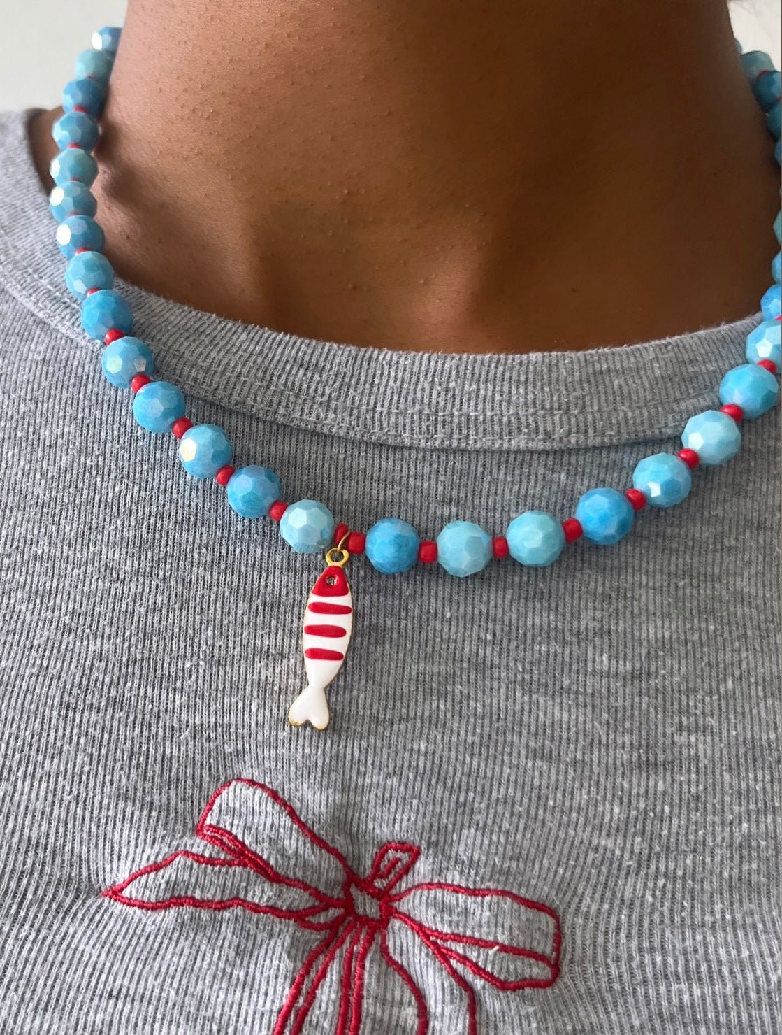 Aguamarina necklace - Dolché JewelryDolché Jewelry