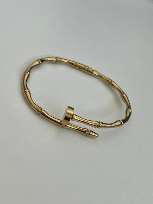 Bamboo Nail Bracelet - Dolché JewelryDolché Jewelry