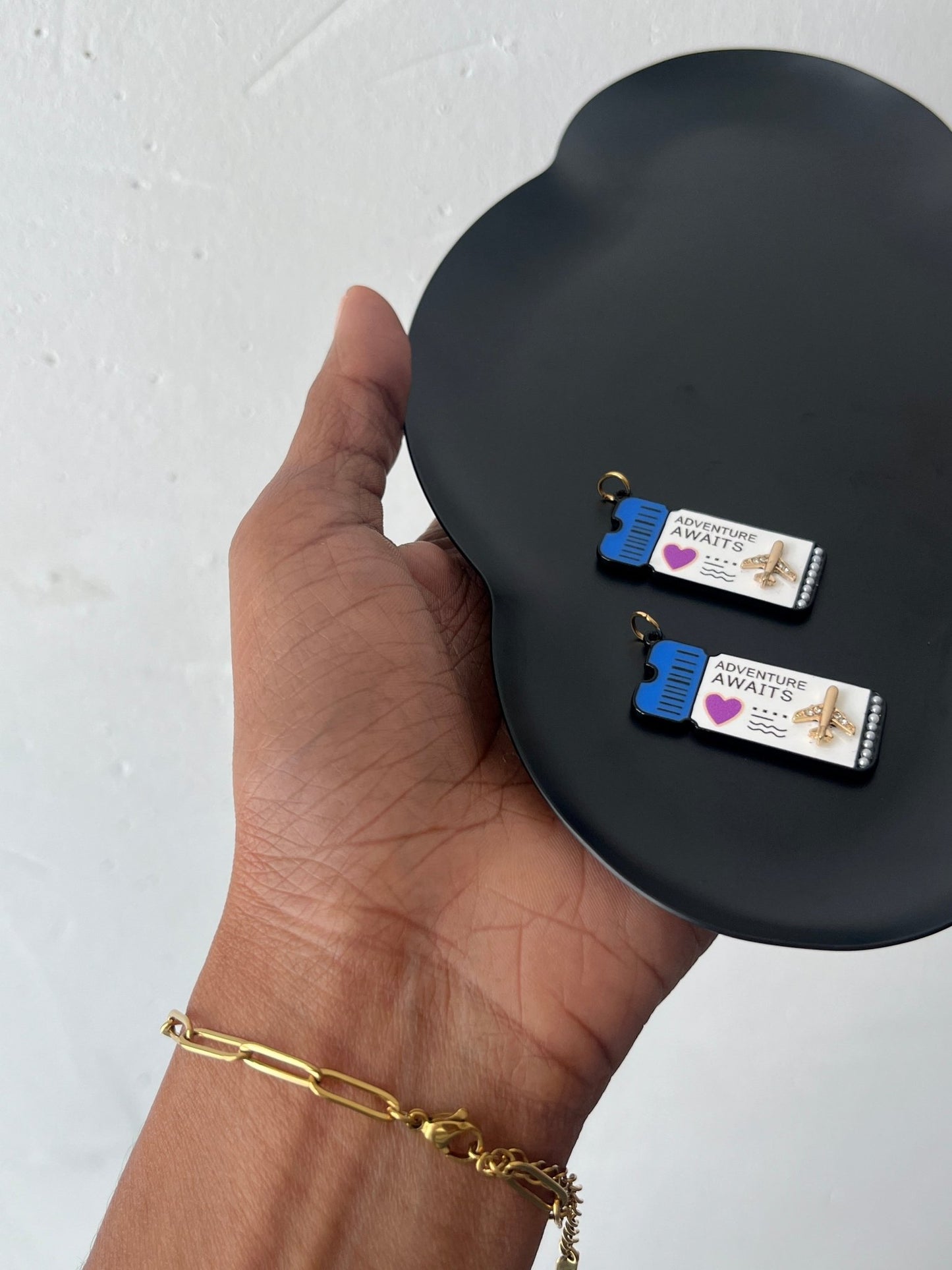 Boarding Pass Charm - Dolché JewelryDolché Jewelry