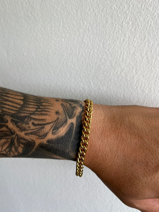 Cuban sleek bracelet - Dolché JewelryDolché Jewelry