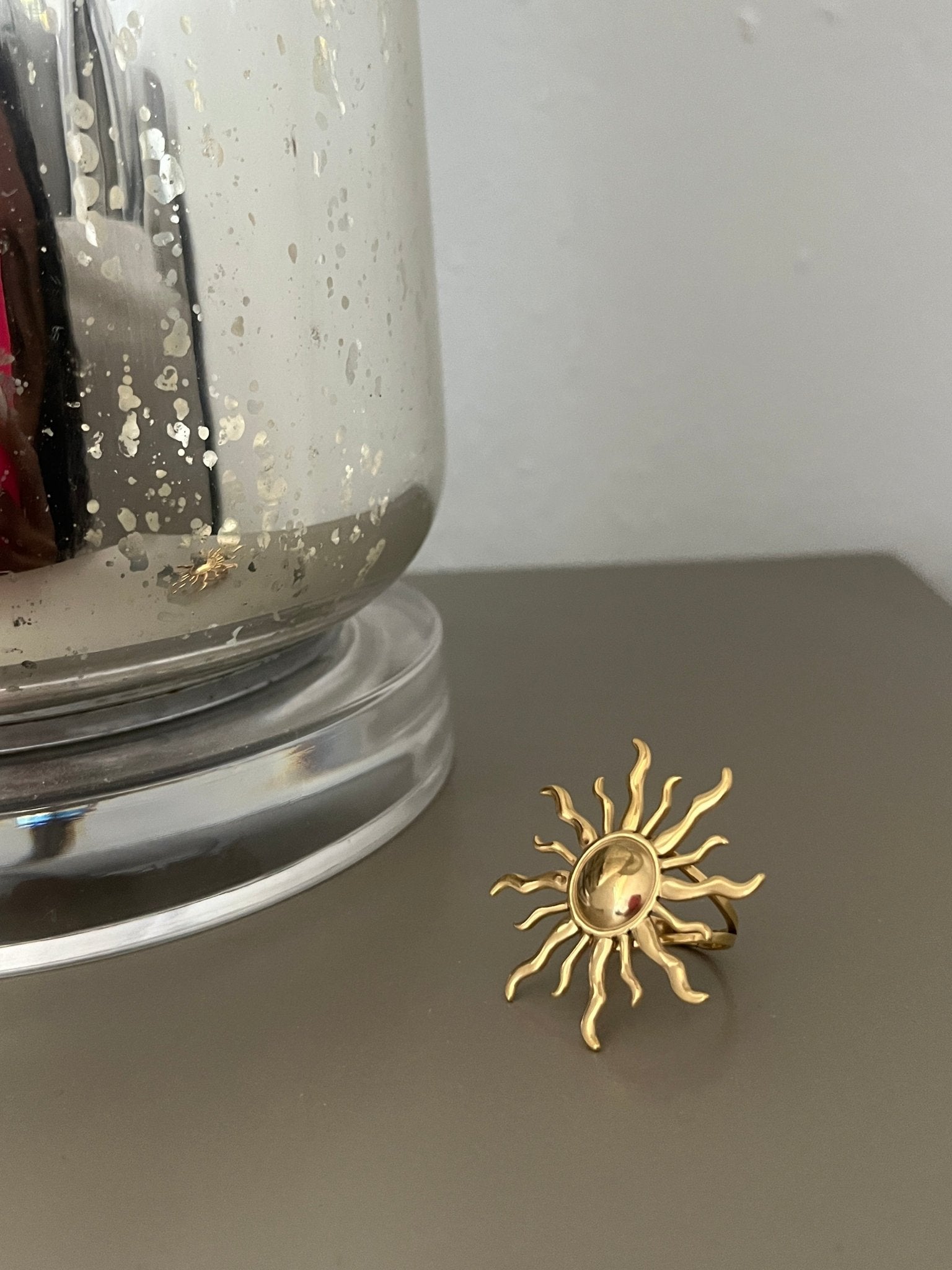 Retro sun ring - Dolché JewelryDolché Jewelry