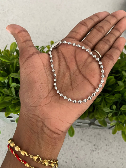 Silver ball bracelet - Dolché JewelryDolché Jewelry