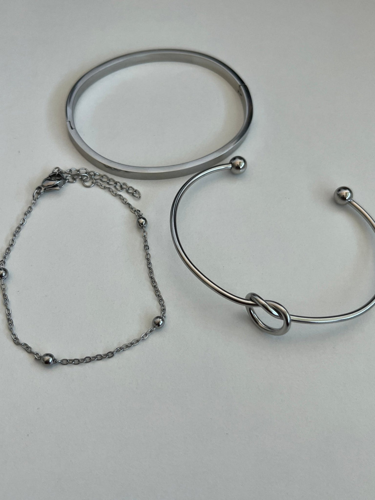 Silver trio bracelet - Dolché JewelryDolché Jewelry