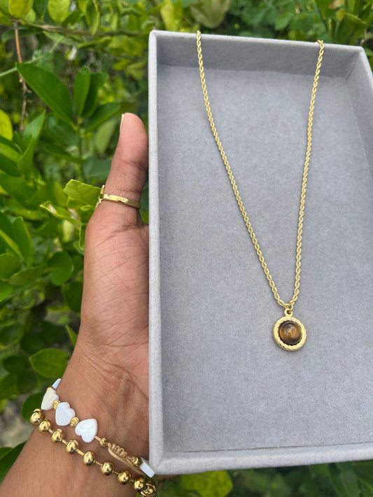 Tiger Eye necklace - Dolché JewelryDolché Jewelry
