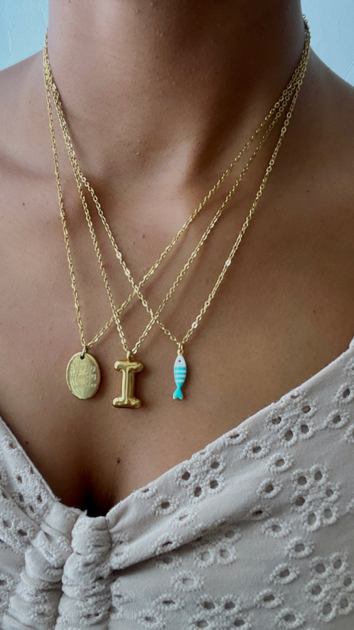 Tiny fishy necklace - Dolché JewelryDolché Jewelry
