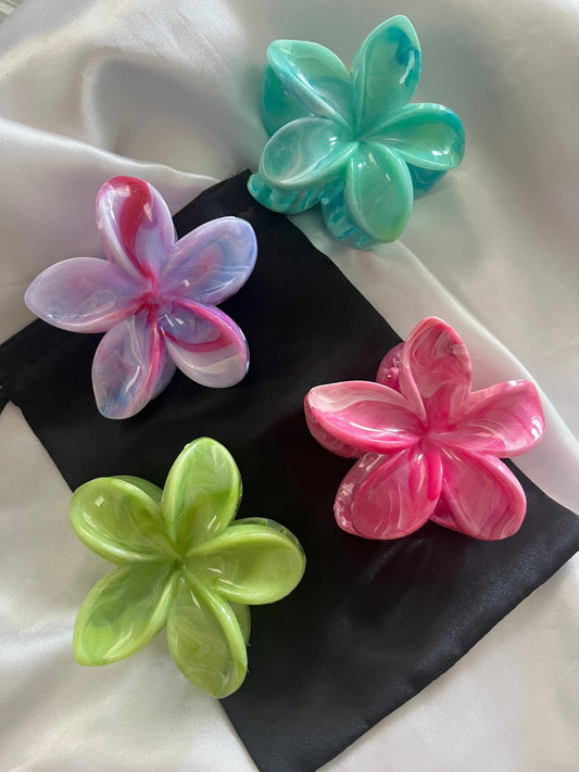 Tropical hair clips - Dolché JewelryDolché Jewelry