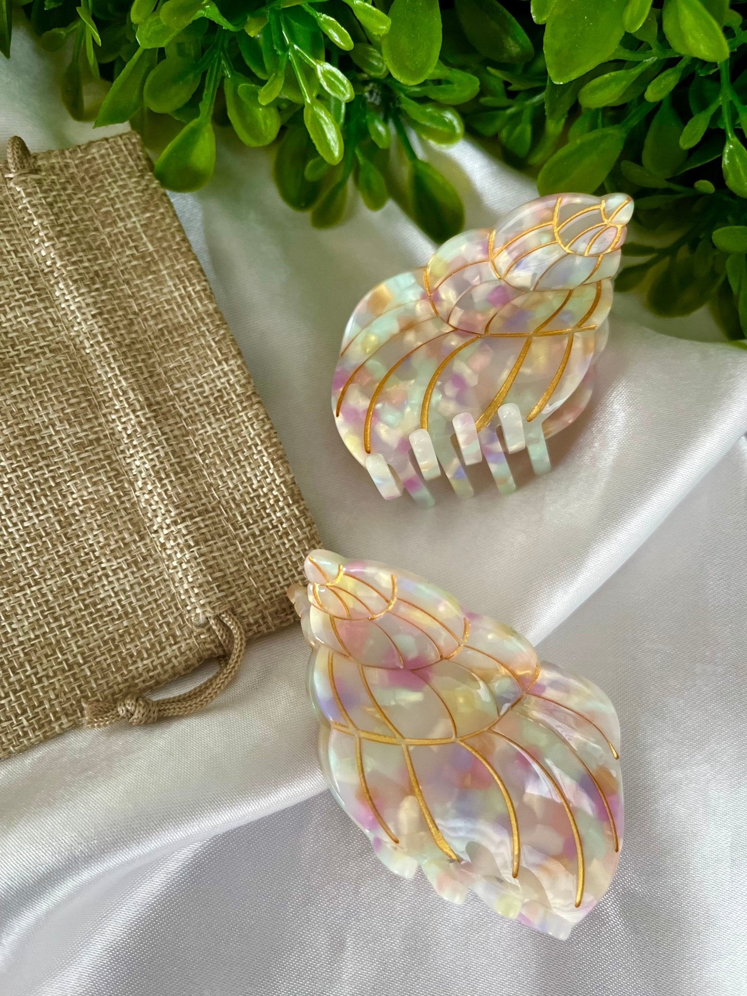 Tropical hair clips - Dolché JewelryDolché Jewelry