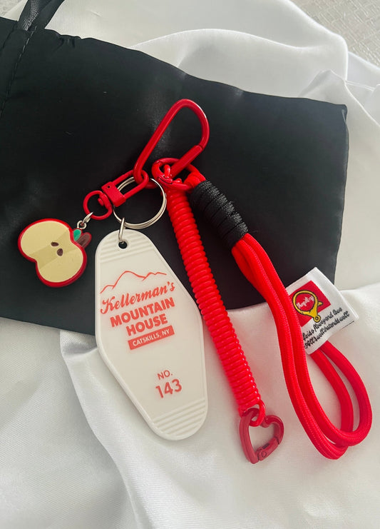 Very red bag charm - Dolché JewelryDolché Jewelry