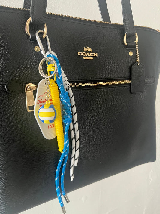 Volley girl bag charm - Dolché JewelryDolché Jewelry
