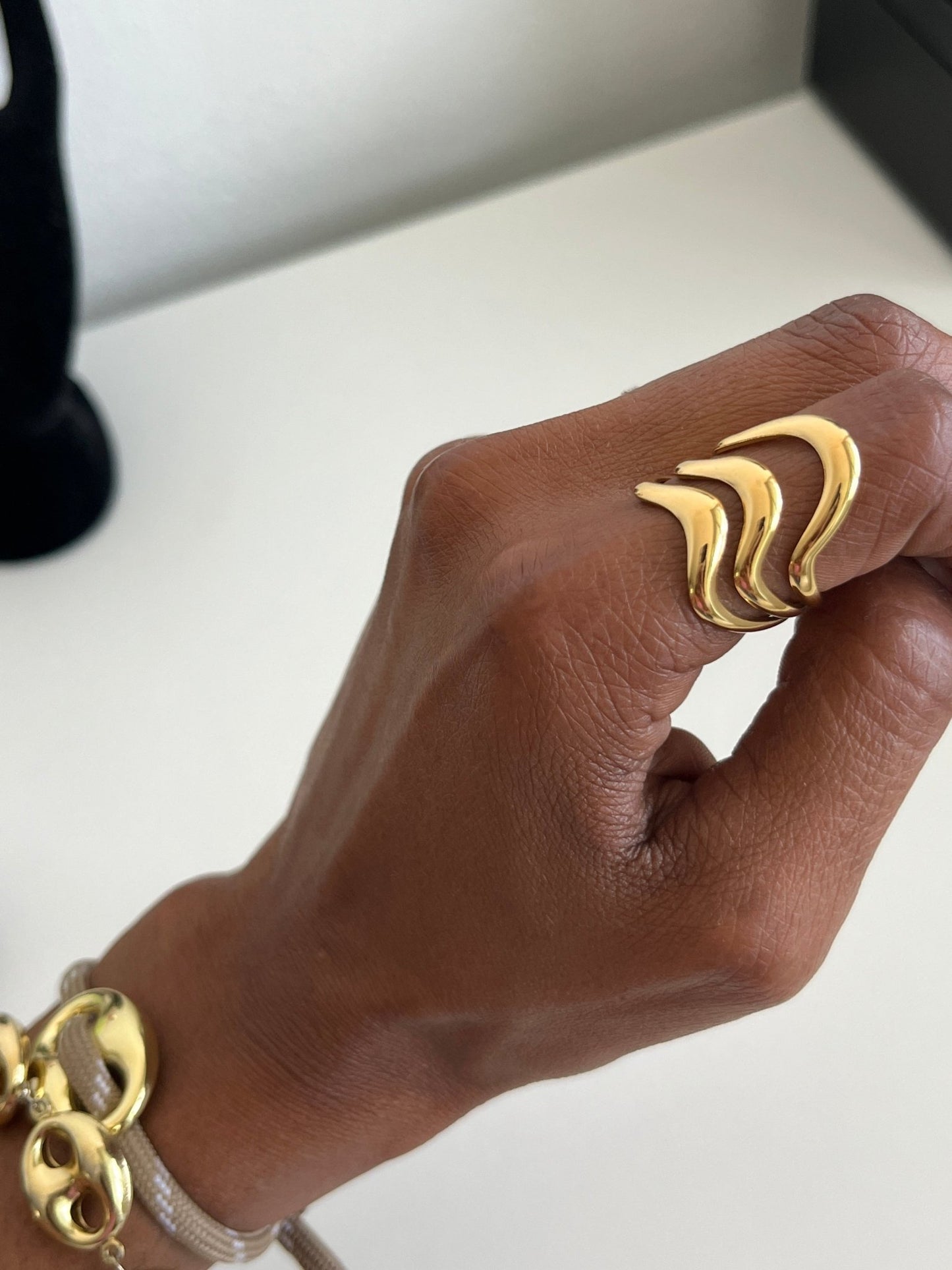 Waves ring - Dolché JewelryDolché Jewelry